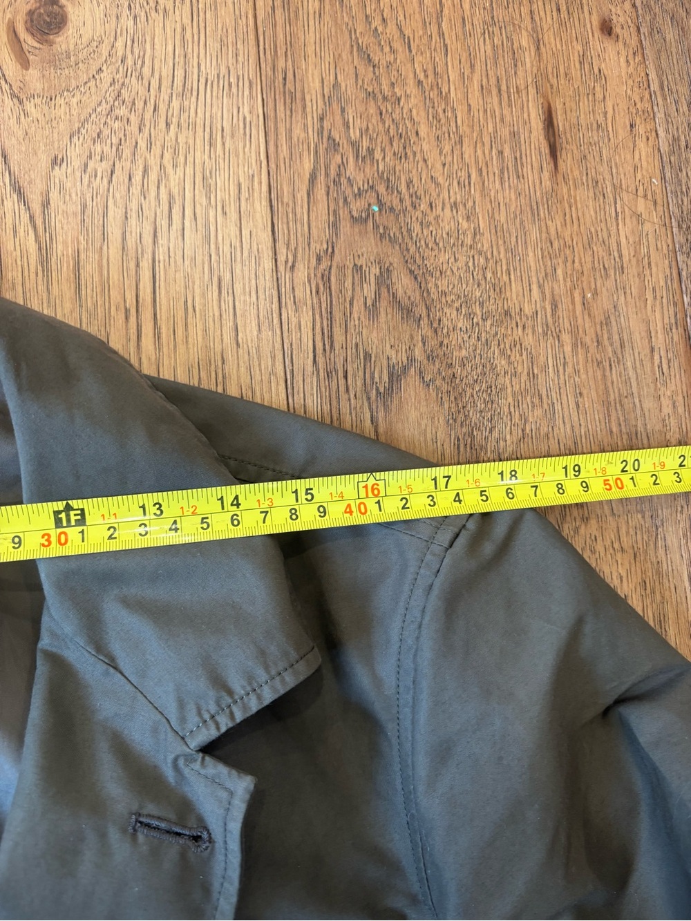 Suitsupply Olive Green Military Field Jacket - Picture 10 of 10